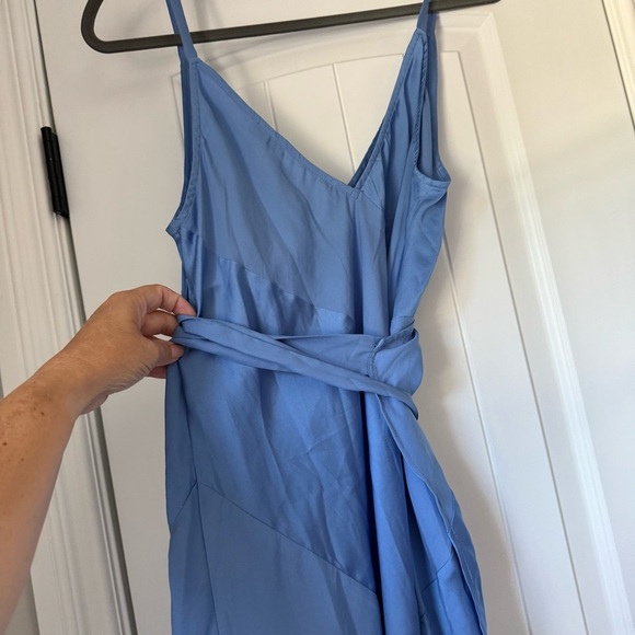 Intimately Free People Like Me or Love Me Wrap Mini Slip Dress Size Medium - Picture 6 of 9